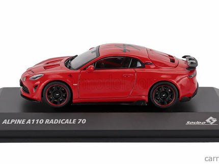 Renault Alpine A110 Radicale 70 Coupe 2024 1:43 Solido červená