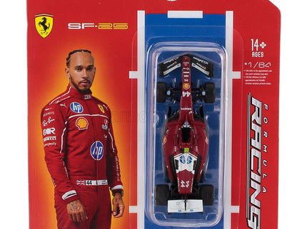 Ferrari F1 SF-25 Team Scuderia Ferrari HP N°44 Sezóna 2025 Lewis Hamilton 1:64 Bburago červená biela