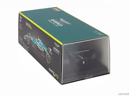 ASTON MARTIN F1 AMR25 Team Aramco Cognizant N°14 Sezóna 2025 Fernando Alonso 1:24 Bburago zelená čierna
