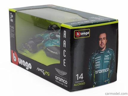 ASTON MARTIN F1 AMR25 Team Aramco Cognizant N°18 Sezóna 2025 Lance Stroll 1:43 Bburago zelená čierna