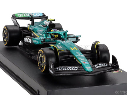 ASTON MARTIN F1 AMR25 Team Aramco Cognizant N°14 Sezóna 2025 Fernando Alonso 1:43 Bburago zelená čierna