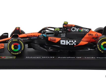 Mclaren F1 MCL39 Team Mclaren N°4 Majster Sveta Sezóna 2025 Lando Norris 1:43 Bburago oranžová čierna
