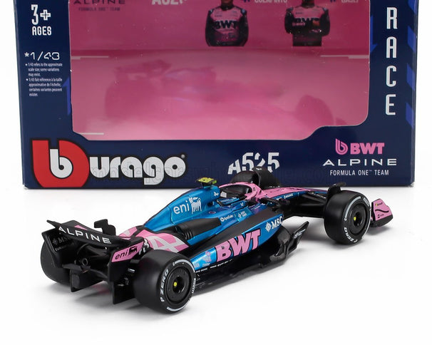 ALPINE | F1  A525 TEAM BWT ALPINE N 43 SEASON 2025 FRANCO COLAPINTO | BLACK BLUE PINK