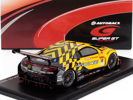 HONDA | NSX GT3 TEAM UPGARAGE N 18 GT300 SUPER GT 2021 TAKASHI KOBAYASHI - TEPPEI NATORI | YELLOW BLACK