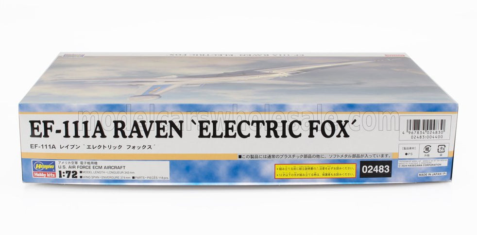 GENERAL DYNAMICS | EF-111A RAVEN MILITARY AIRPLANE - ELETRIC FOX - 1981 | /
