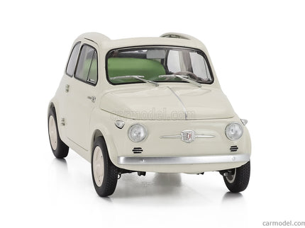 Fiat Nuova 500 Open Roof 1957 1:18 Kyosho biela