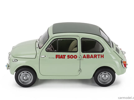 Fiat 500 Abarth Record 1958 1:18 Kyosho zelená