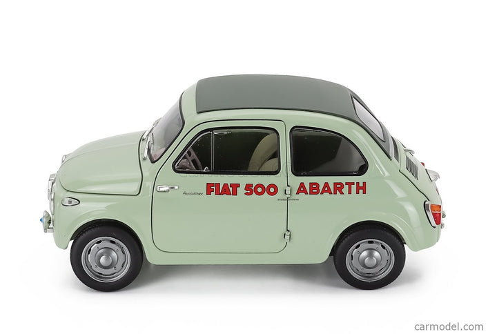 Fiat 500 Abarth Record 1958 1:18 Kyosho zelená