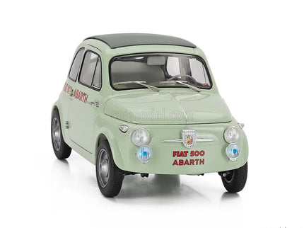 Fiat 500 Abarth Record 1958 1:18 Kyosho zelená