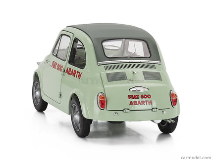 Fiat 500 Abarth Record 1958 1:18 Kyosho zelená