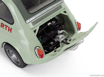 Fiat 500 Abarth Record 1958 1:18 Kyosho zelená