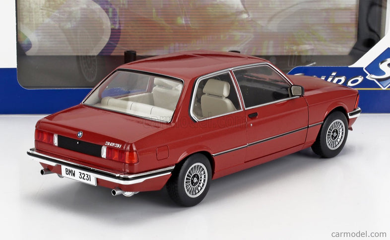 BMW 3-SERIES 323I (E21) 1980 1:18 Solido červená metalická