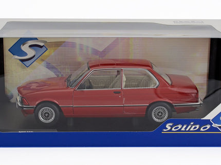 BMW 3-SERIES 323I (E21) 1980 1:18 Solido červená metalická