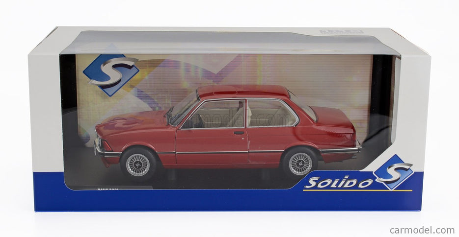 BMW 3-SERIES 323I (E21) 1980 1:18 Solido červená metalická