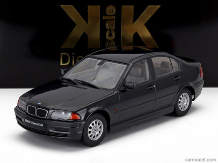 BMW 3-SERIES (E46) 1999 1:18 KK Scale čierna metalická