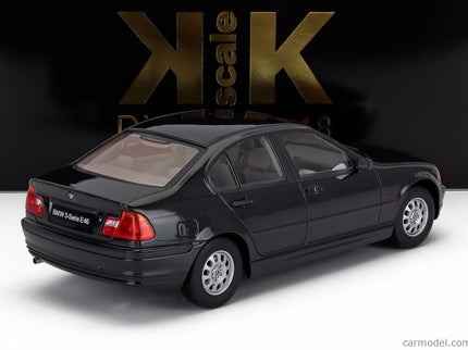 BMW 3-SERIES (E46) 1999 1:18 KK Scale čierna metalická