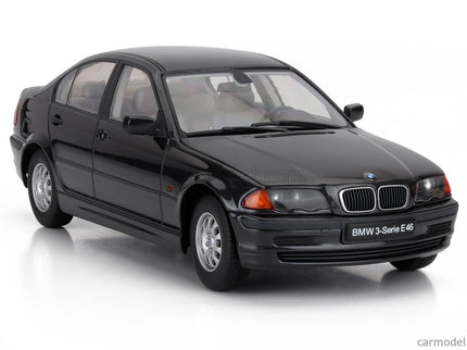 BMW 3-SERIES (E46) 1999 1:18 KK Scale čierna metalická