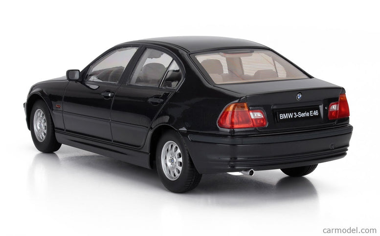 BMW 3-SERIES (E46) 1999 1:18 KK Scale čierna metalická
