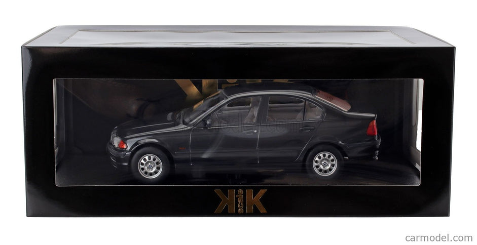 BMW 3-SERIES (E46) 1999 1:18 KK Scale čierna metalická