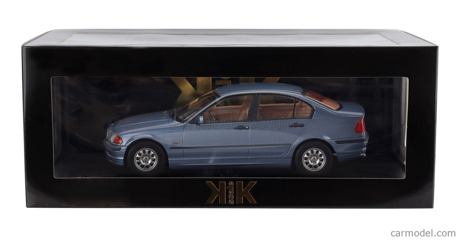 BMW 3-SERIES (E46) 1999 1:18 KK Scale svetlomodrá metalická