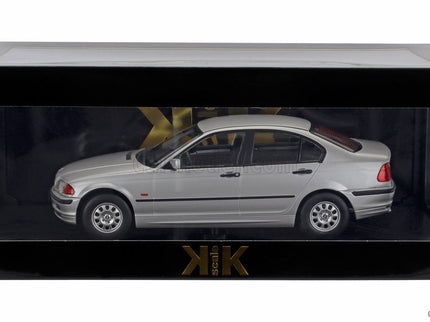 BMW 3-SERIES (E46) 1999 1:18 KK Scale strieborná