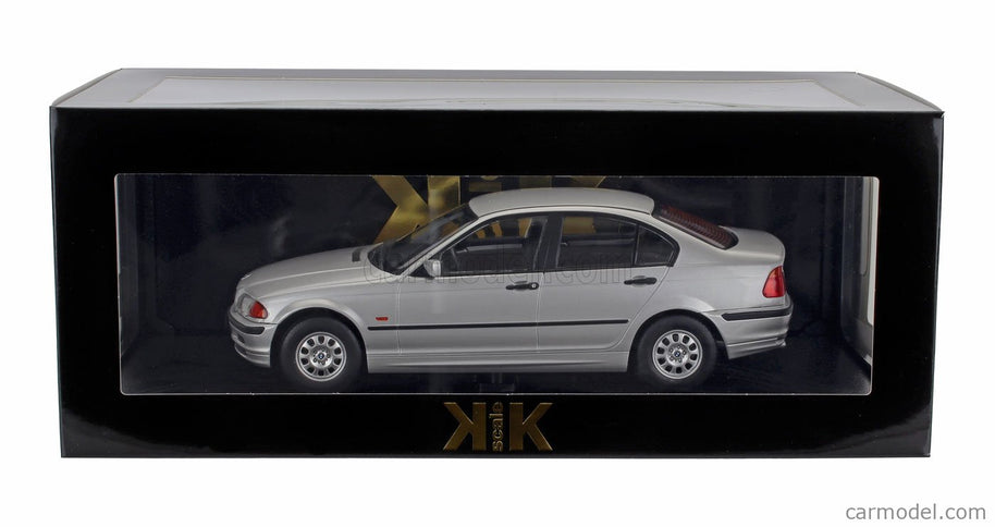 BMW 3-SERIES (E46) 1999 1:18 KK Scale strieborná