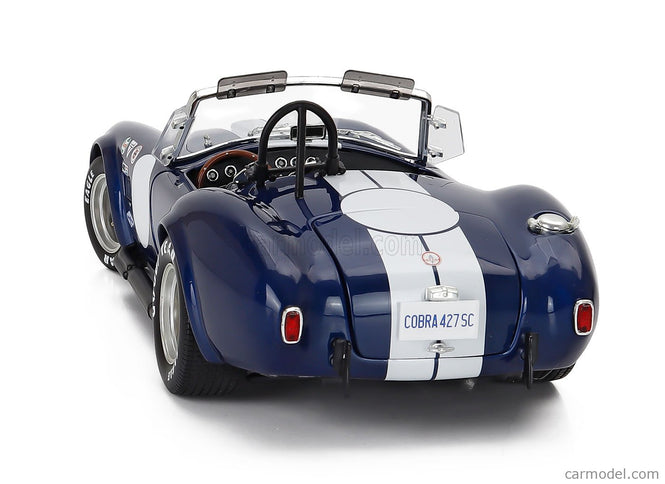 Ford Shelby Cobra 427 S/C Spider 1962 1:18 Kyosho modrá biela