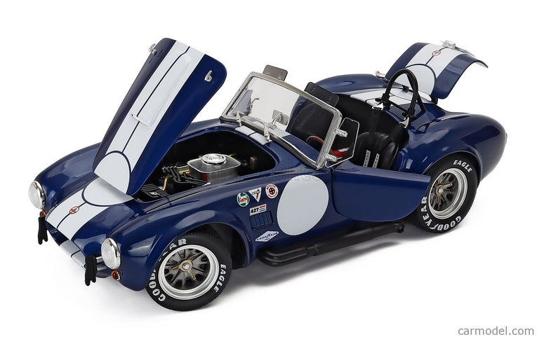 Ford Shelby Cobra 427 S/C Spider 1962 1:18 Kyosho modrá biela