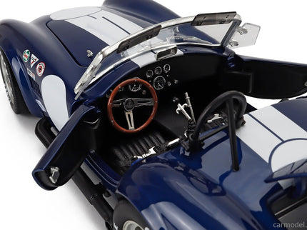 Ford Shelby Cobra 427 S/C Spider 1962 1:18 Kyosho modrá biela