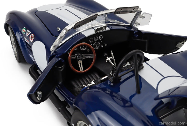 Ford Shelby Cobra 427 S/C Spider 1962 1:18 Kyosho modrá biela