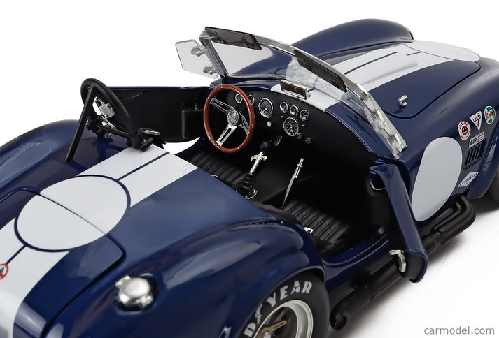 Ford Shelby Cobra 427 S/C Spider 1962 1:18 Kyosho modrá biela