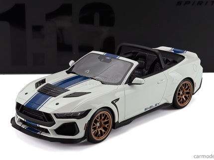 Ford Mustang Super Snake Coupe 2025 1:18 GT Spirit biela modrá