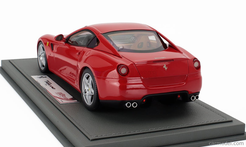 Ferrari 599 GTB Fiorano 2007 - F-1 Gear Box 1:18 BBR Models ROSSO CORSA - RED