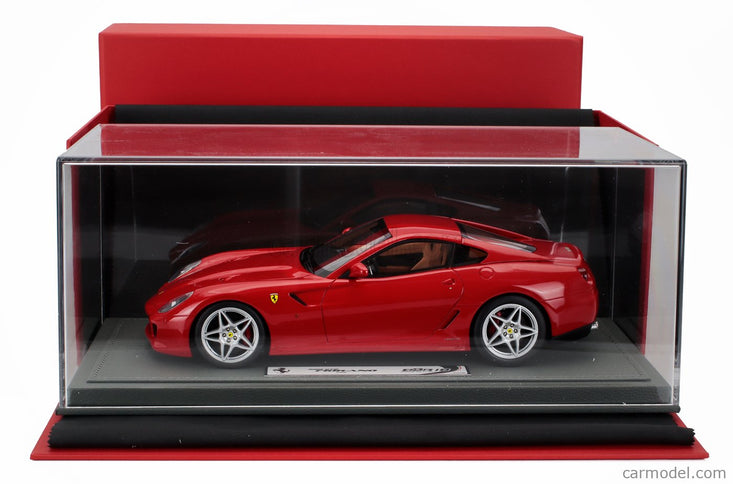 Ferrari 599 GTB Fiorano 2007 - F-1 Gear Box 1:18 BBR Models ROSSO CORSA - RED
