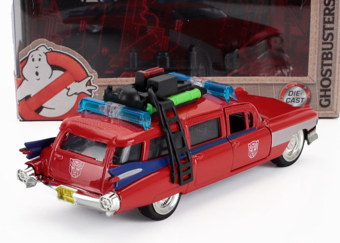 CADILLAC | SERIES-62 ECTO-1 GHOSTBUSTERS TRANSFORMERS 1984 | RED