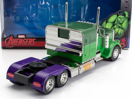PETERBILT | 379 TRACTOR TRUCK 3-ASSI HULK 1992 | 2 TONE GREEN