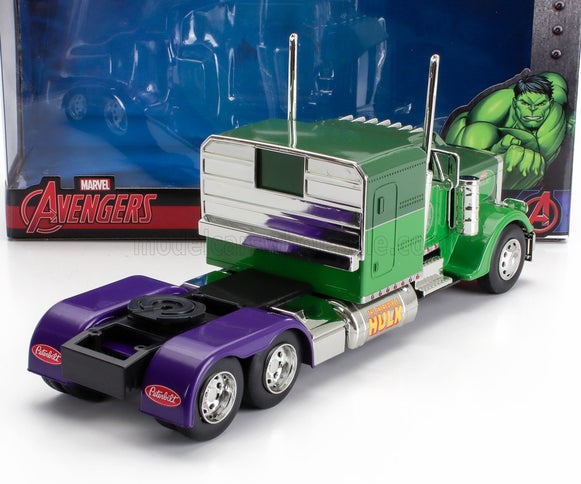 PETERBILT | 379 TRACTOR TRUCK 3-ASSI HULK 1992 | 2 TONE GREEN