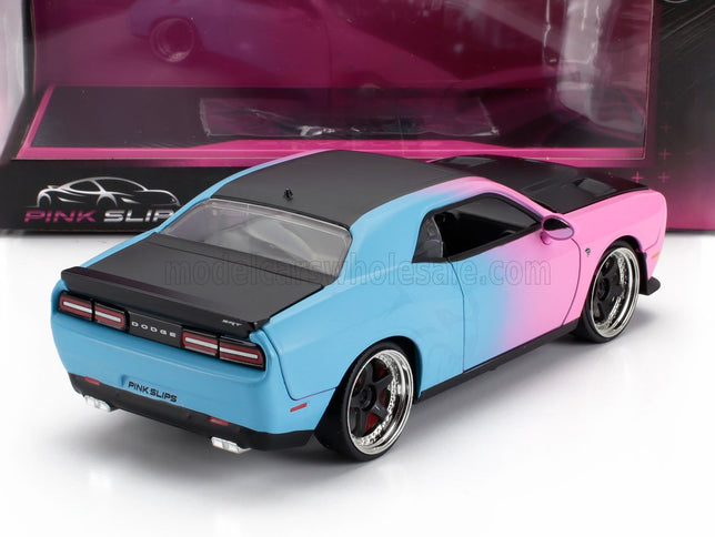DODGE | CHALLENGER SRT HELLCAT COUPE 2015 | PINK LIGHT BLUE