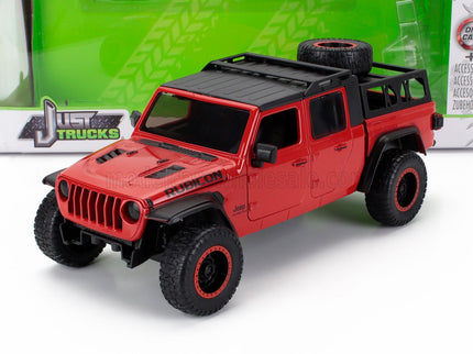 JEEP | GLADIATOR PICK-UP 2020 WITH SET 4X TIRES | RED BLACK