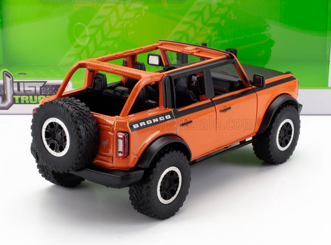 FORD USA | BRONCO OPEN 2021 WITH SET 4X TIRES | ORANGE BLACK