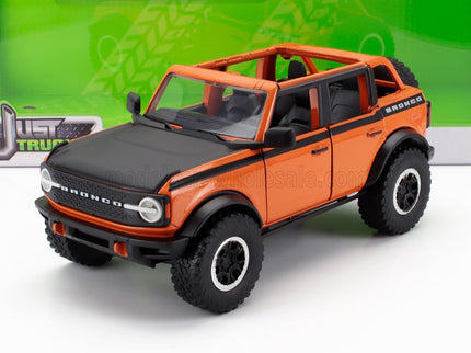 FORD USA | BRONCO OPEN 2021 WITH SET 4X TIRES | ORANGE BLACK