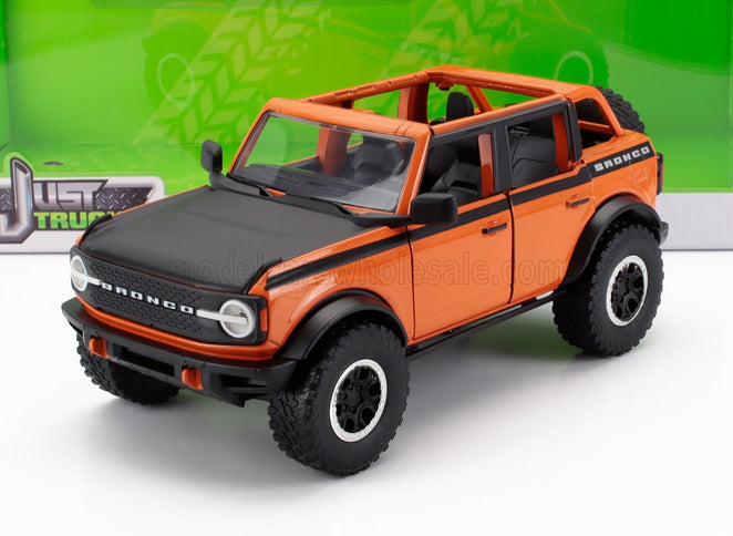 FORD USA | BRONCO OPEN 2021 WITH SET 4X TIRES | ORANGE BLACK