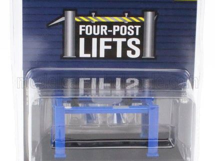 ACCESSORIES | GARAGE SET OFFICINA - PONTE SOLLEVATORE AUTO - FOUR POST LIFT | BLUE
