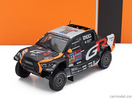 Toyota Hilux GR Dkr EVO T1+ Team Gazoo Racing N°211 Rally Dakar 2025 Henk Lategan - Brett Cummings 1:43 IXO Models čierna