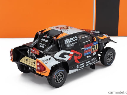 Toyota Hilux GR Dkr EVO T1+ Team Gazoo Racing N°211 Rally Dakar 2025 Henk Lategan - Brett Cummings 1:43 IXO Models čierna