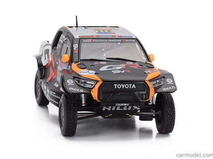 Toyota Hilux GR Dkr EVO T1+ Team Gazoo Racing N°211 Rally Dakar 2025 Henk Lategan - Brett Cummings 1:43 IXO Models čierna