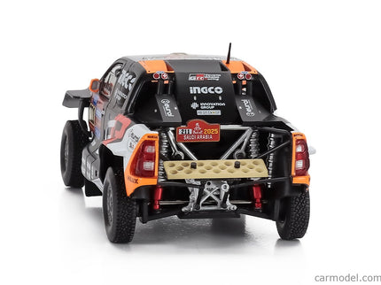 Toyota Hilux GR Dkr EVO T1+ Team Gazoo Racing N°211 Rally Dakar 2025 Henk Lategan - Brett Cummings 1:43 IXO Models čierna