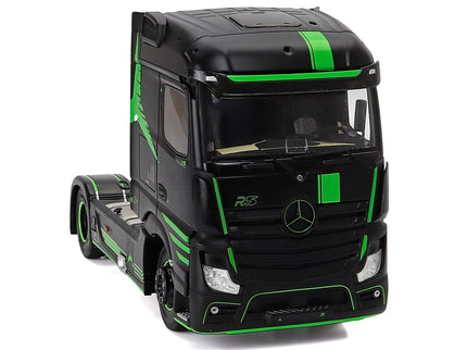 Mercedes Benz Actros L Ťahač 2-ASSI 2023 1:24 Solido čierna zelená