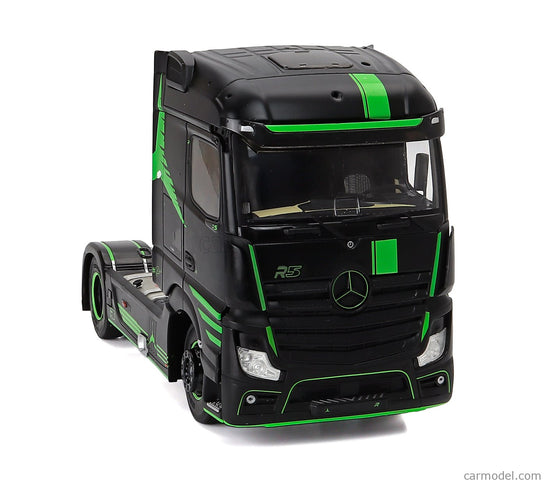 Mercedes Benz Actros L Ťahač 2-ASSI 2023 1:24 Solido čierna zelená