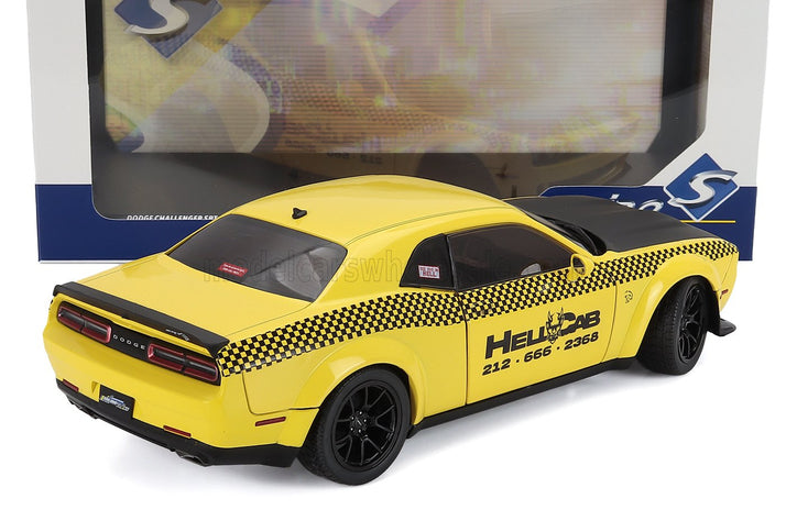 DODGE | CHALLENGER SRT HELLCAT REDEYE WIDEBODY NYC HELLCAB 2023 | YELLOW BLACK